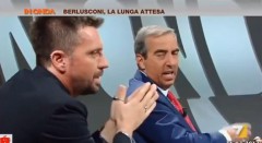 Sentenzamediaset Gasparri e Scanzi si insultano in diretta video